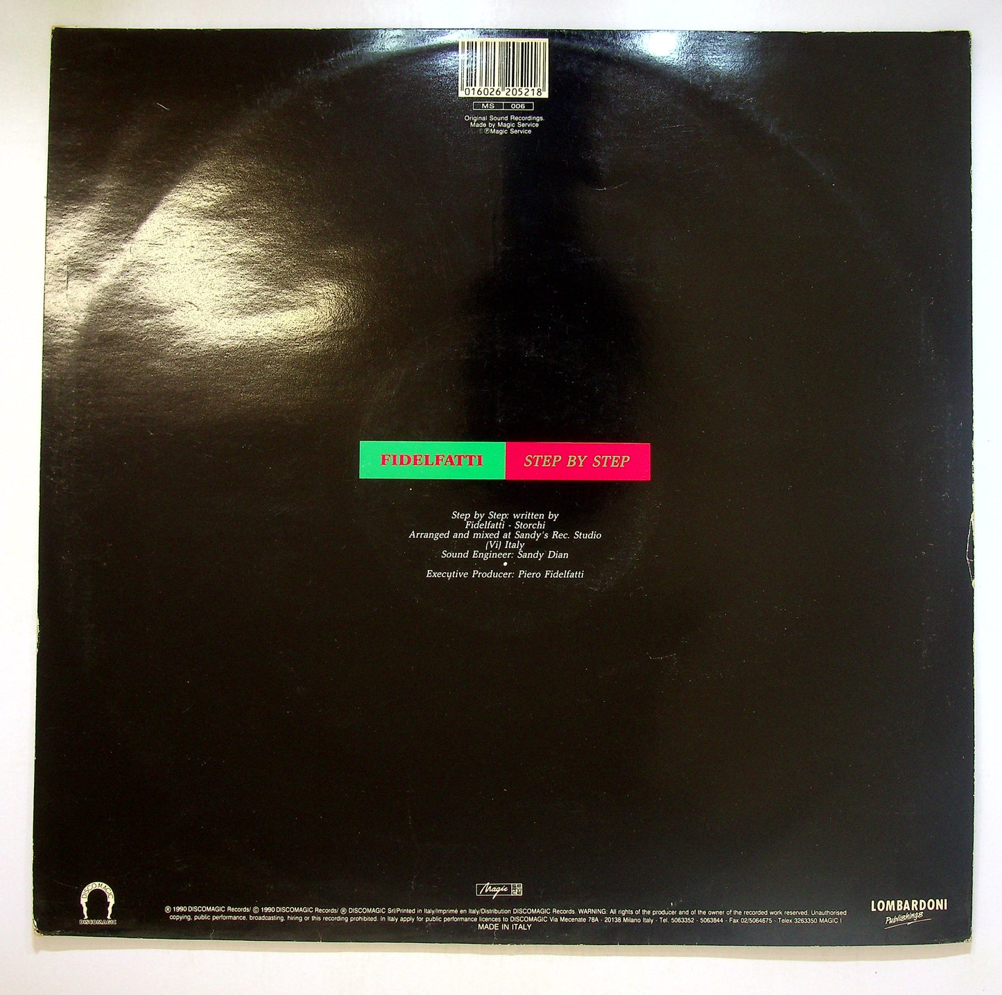 EBOND Fidelfatti - Step By Step Vinile V104031