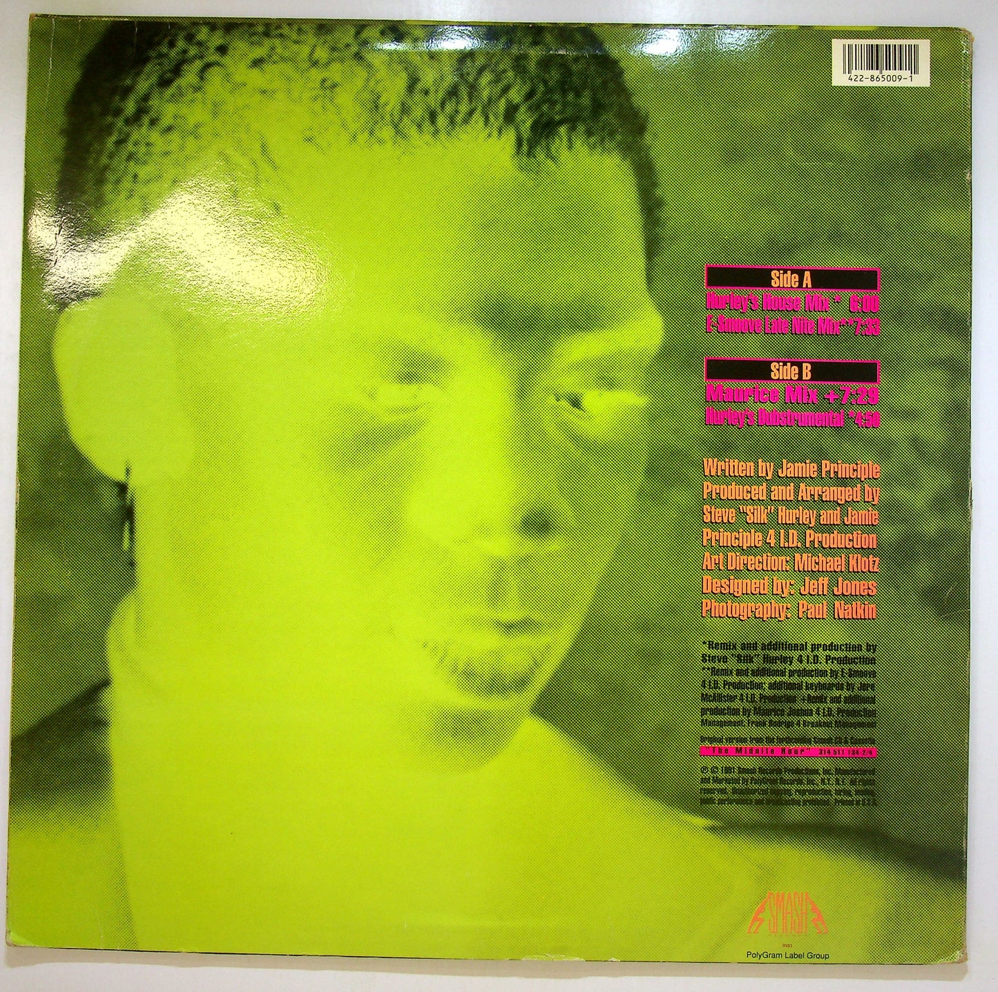 EBOND Jamie Principle - You're All I've Waited 4 Vinile V104036