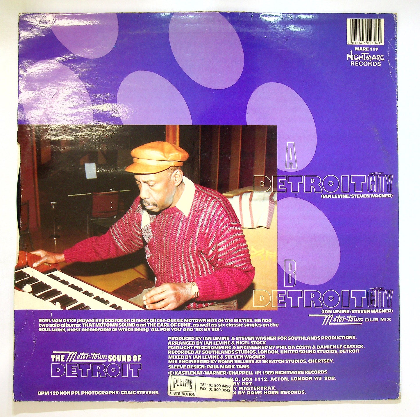 EBOND Earl Van Dyke - Detroit City Vinile V104053