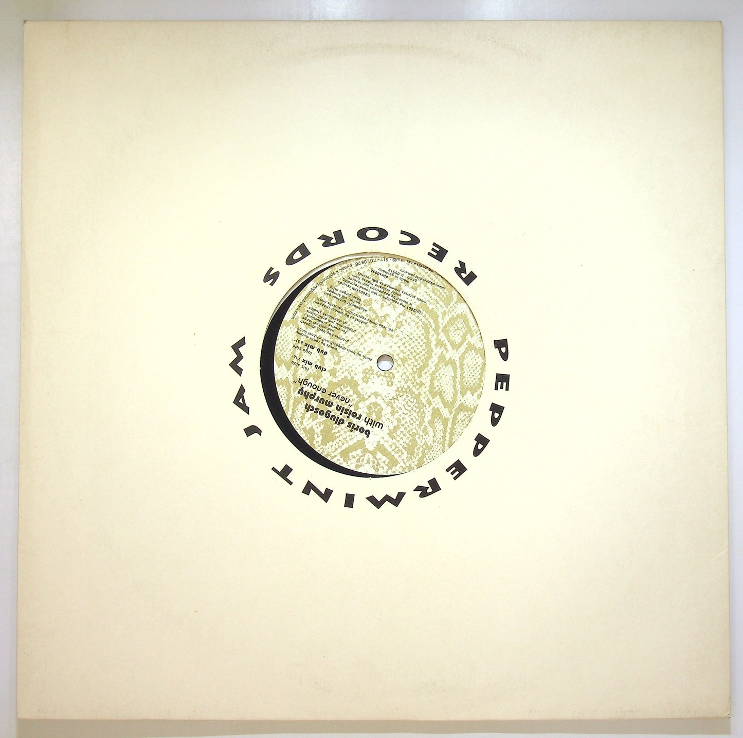EBOND Boris Dlugosch With Roisin Murphy - Never Enough Vinile V104065