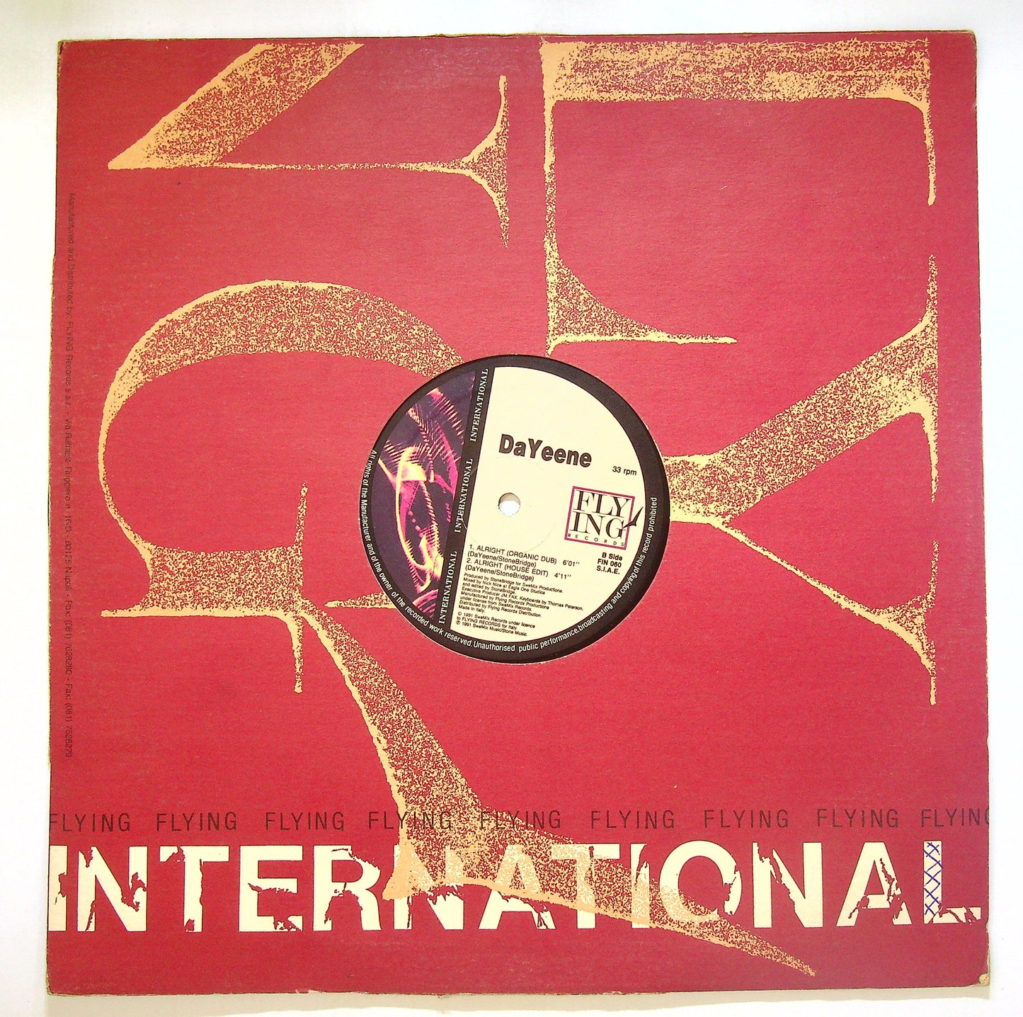 EBOND DaYeene - Alright Vinile V104068