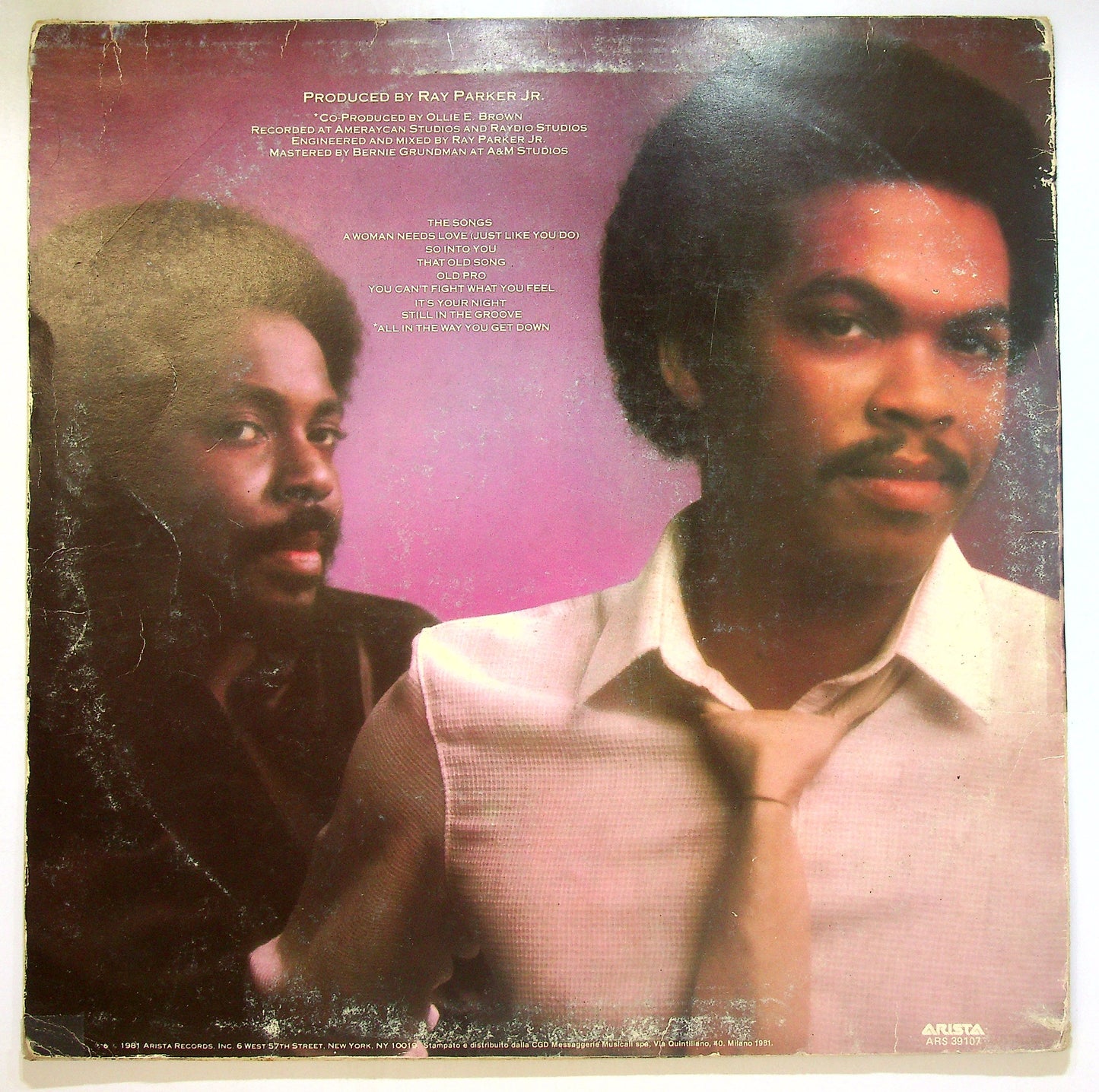 EBOND Ray Parker Jr. And Raydio - A Woman Needs Love Vinile V104078