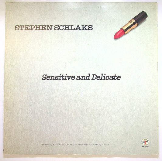 EBOND Stephen Schlaks - Sensitive And Delicate Vinile V104085