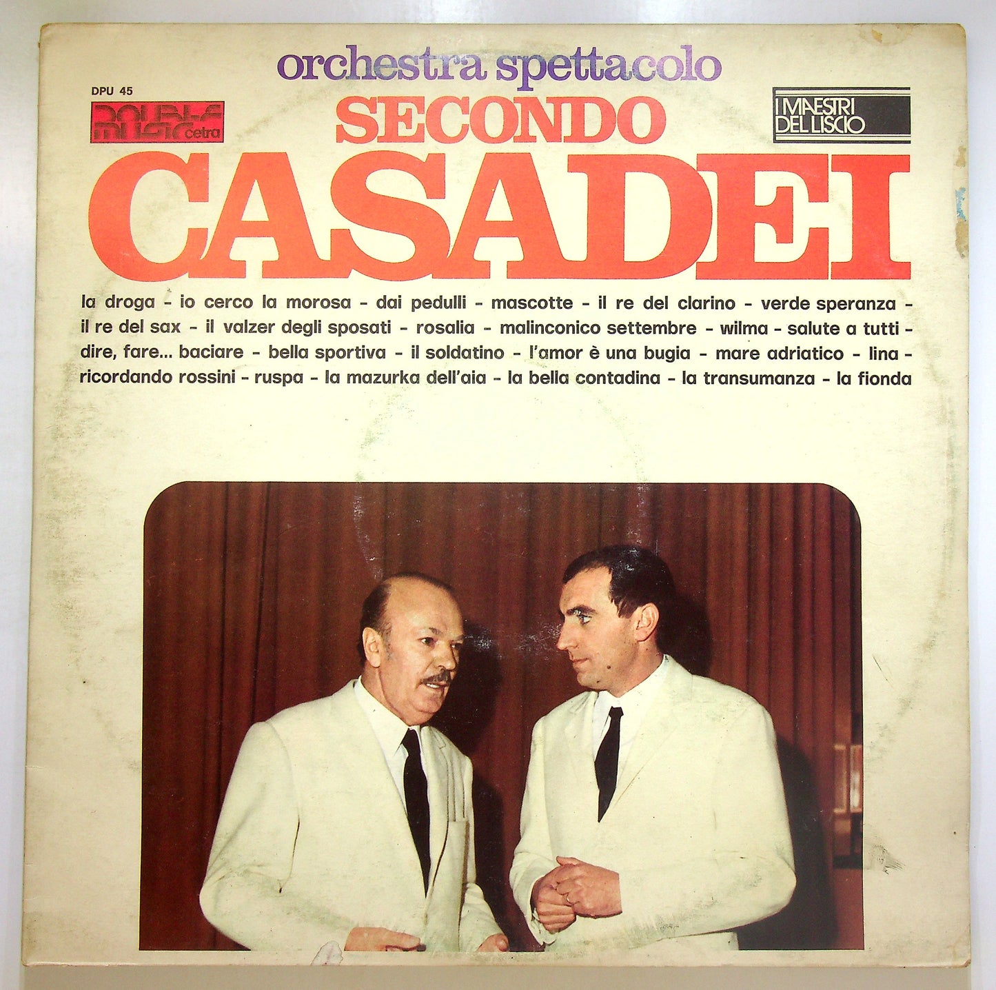 EBOND Orchestra Spettacolo Secondo Casadei - I Maestri Del Liscio Vinile V105035