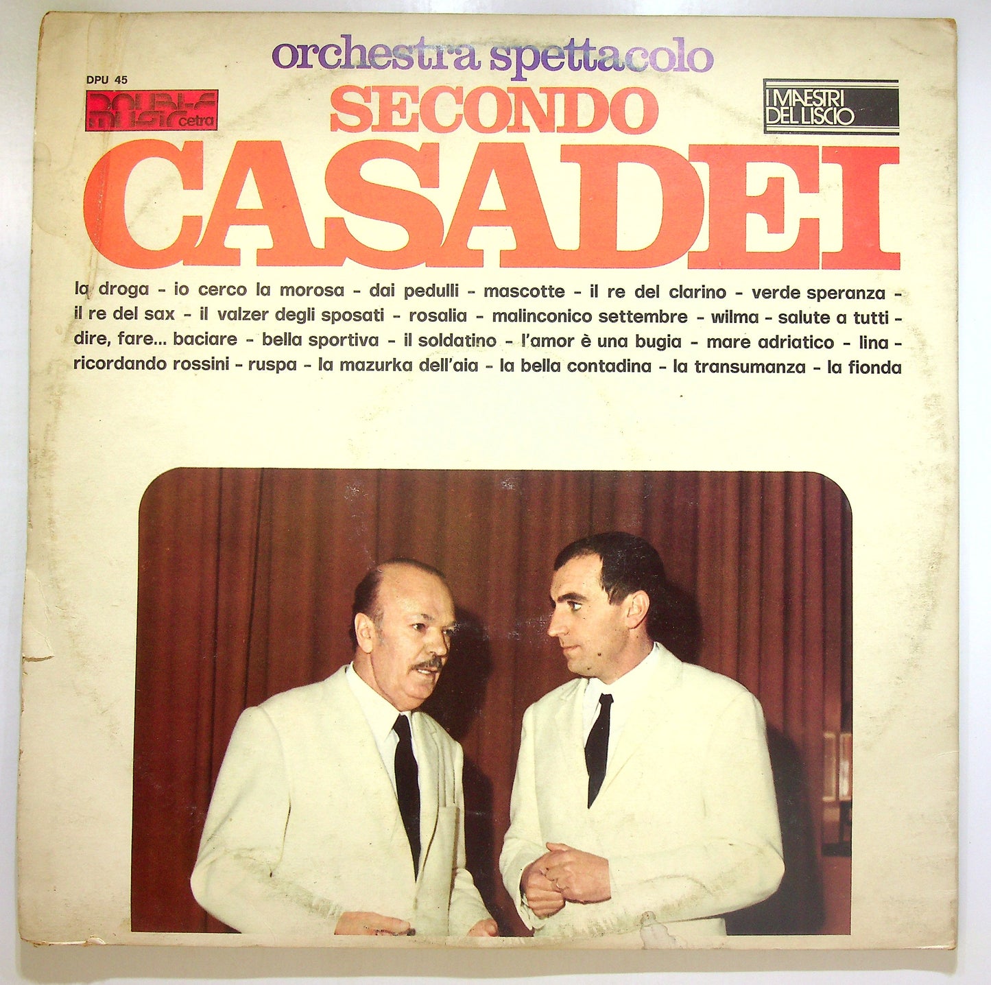 EBOND Orchestra Spettacolo Secondo Casadei - I Maestri Del Liscio Vinile V105035