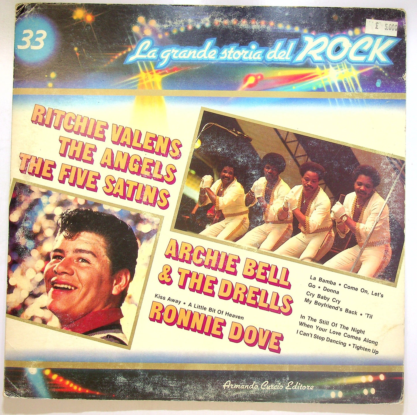 EBOND Ritchie Valens / The Angels / The Five Satins Vinile V105049