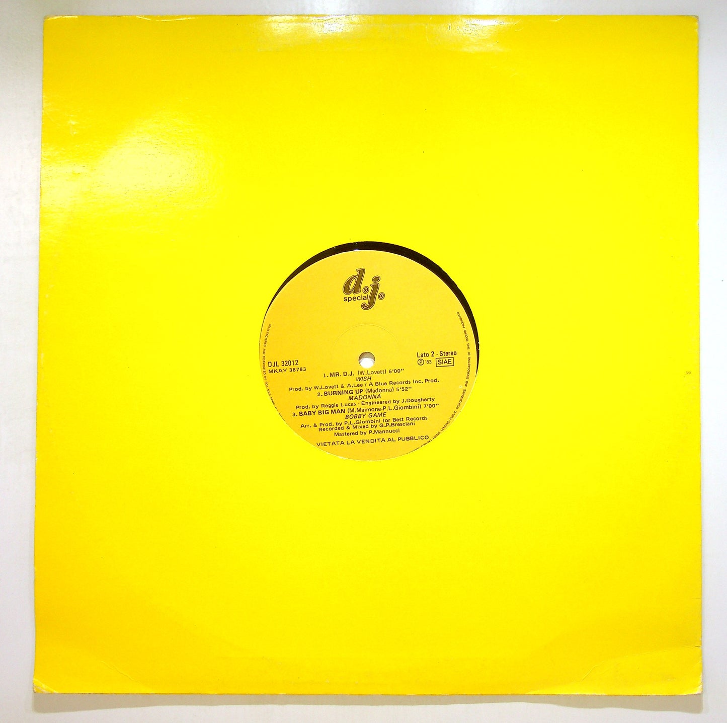 EBOND Various - Special For Dee Jays Vinile V105052