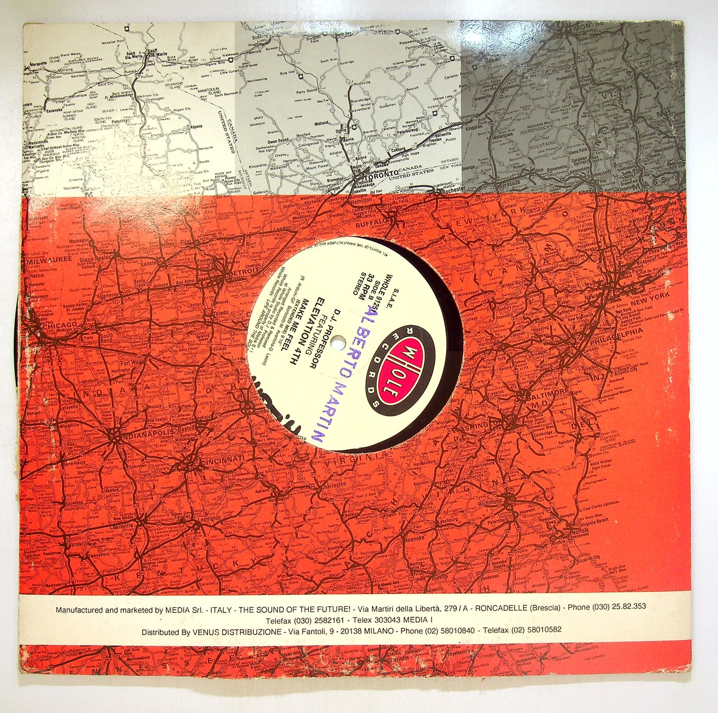 EBOND Elevation 4th - Make Me Feel Vinile V105087