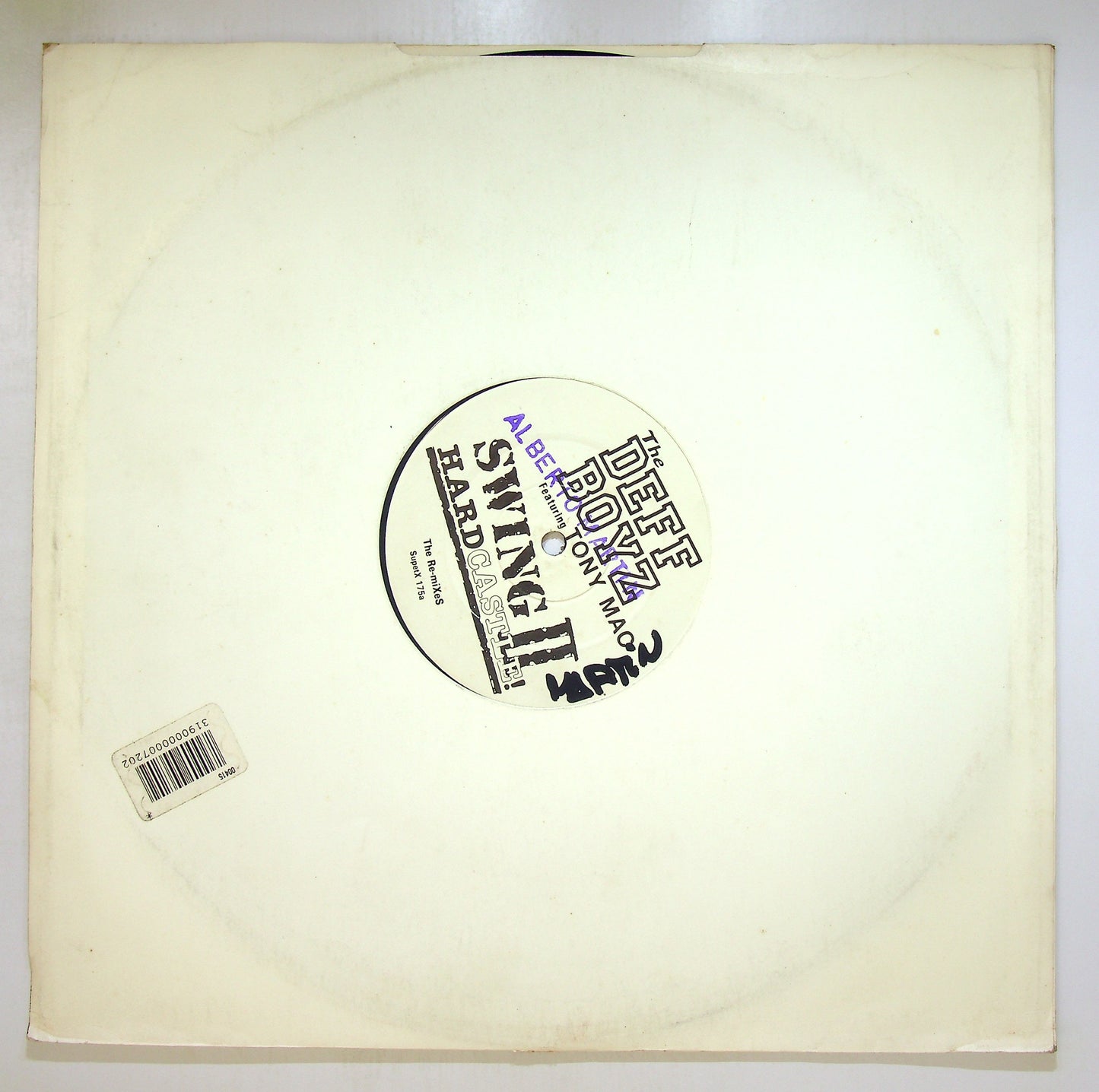 EBOND The Deff Boyz Featuring Tony Mac - Swing II Vinile V105090