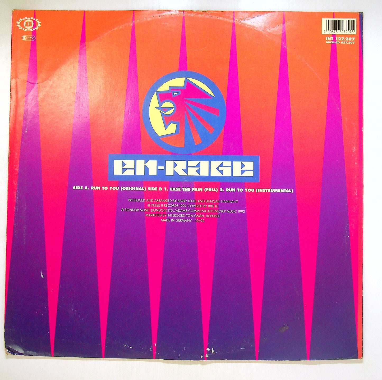 EBOND En-Rage - Run To You Vinile V105097