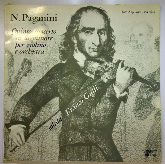EBOND Paganini - Quinto Concerto In la Minore Vinile V105128