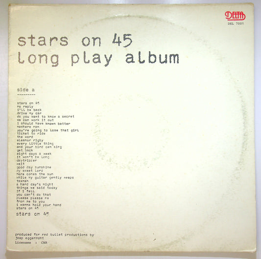 EBOND Stars On 45 Long Play Album Vinile V105130