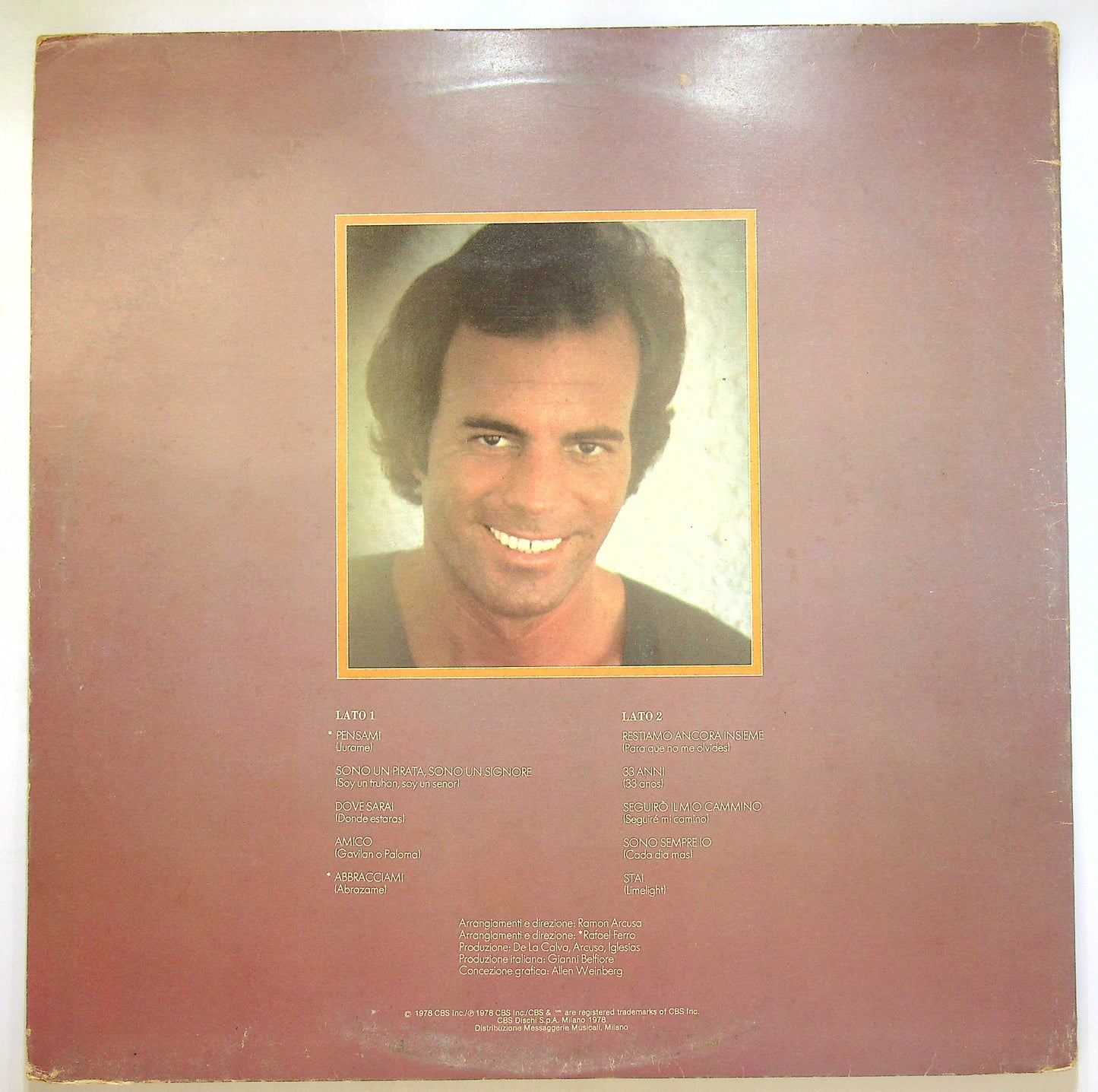 EBOND Julio Iglesias - L'Oro Di Julio Iglesias Vinile V105133