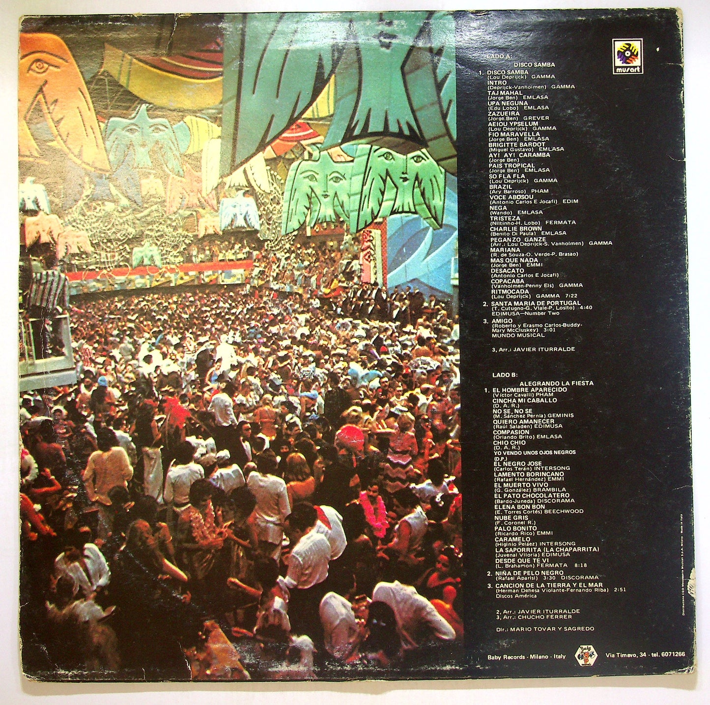 EBOND Los Joao - Disco Samba Vinile V105139