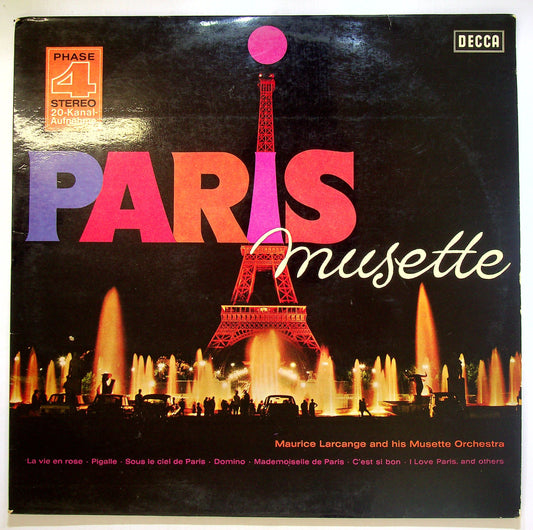 EBOND Maurice Larcange And His Musette Orchestra - Paris Musette Vinile V106005