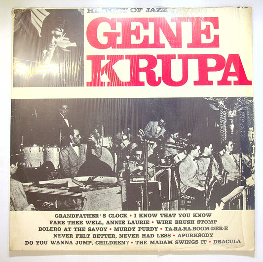 EBOND Gene Krupa - History Of Jazz Vinile V106012