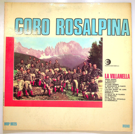 EBOND Coro Rosalpina - La Villanella Vinile V106074