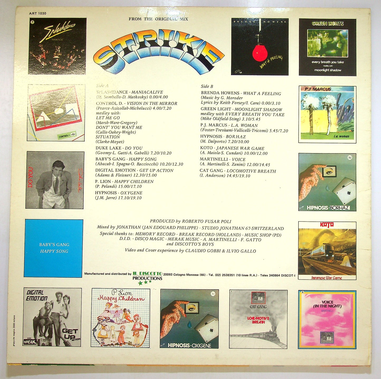EBOND Various - Strike Vinile V106086