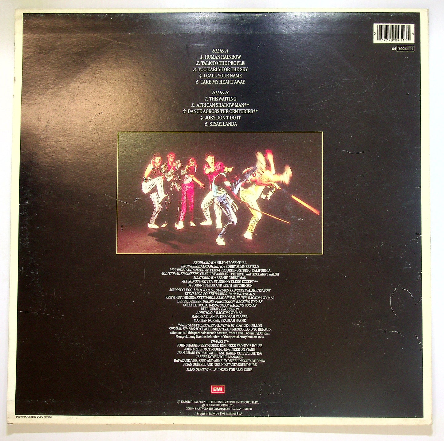 EBOND Johnny Clegg & Savuka - Shadow Man Vinile V106088