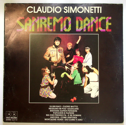 EBOND Claudio Simonetti - Sanremo Dance Vinile V106089