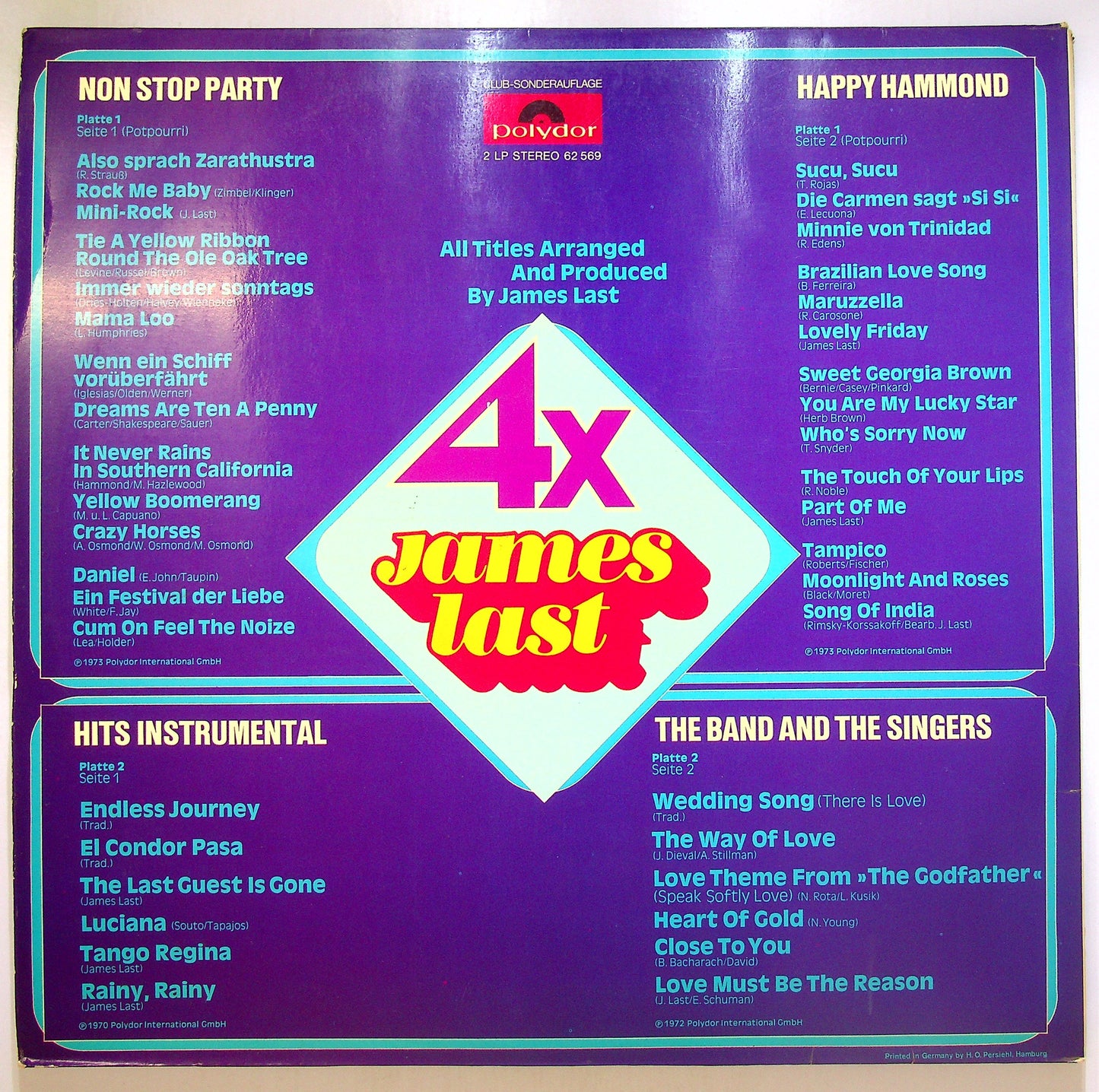 EBOND James Last - 4 X James Last Vinile V106110