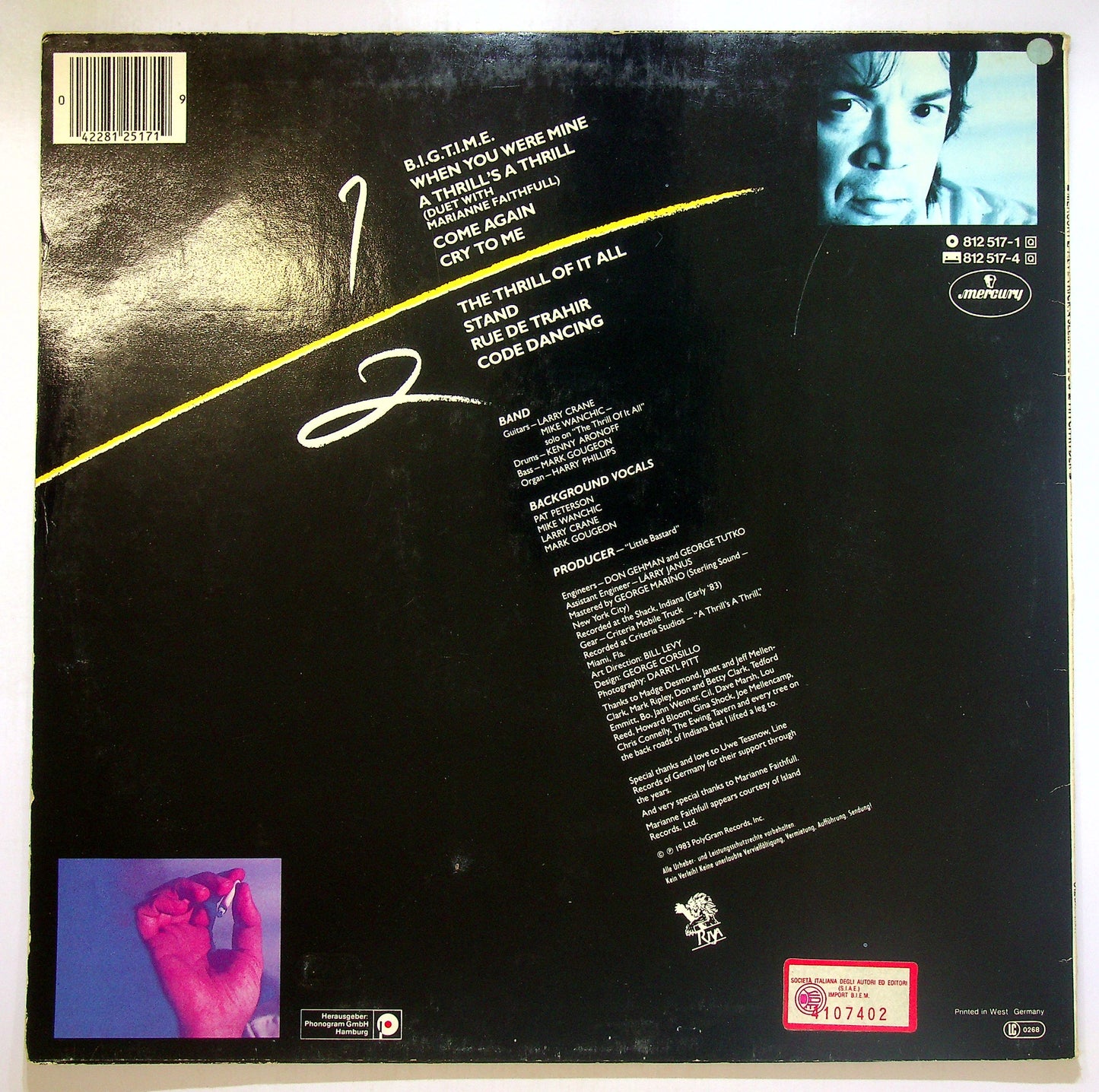EBOND Mitch Ryder - Never Kick A Sleeping Dog Vinile V106111