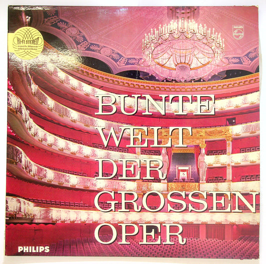 EBOND Various - Bunte Welt Der Grossen Oper Vinile V106133