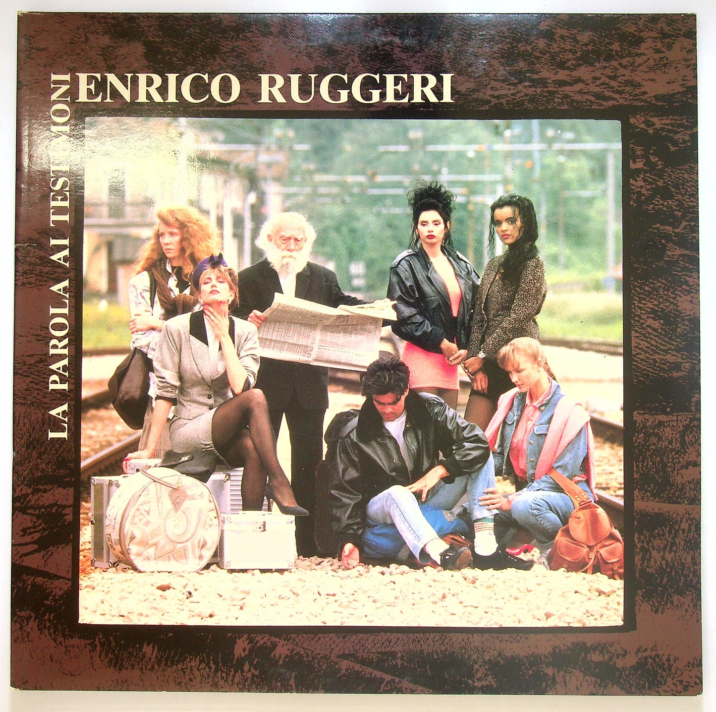 EBOND Enrico Ruggeri - La Parola Ai Testimoni Vinile V106138