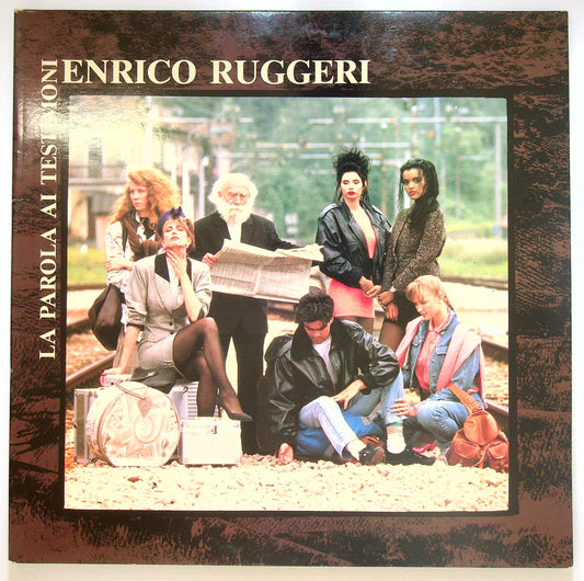 EBOND Enrico Ruggeri - La Parola Ai Testimoni Vinile V106138