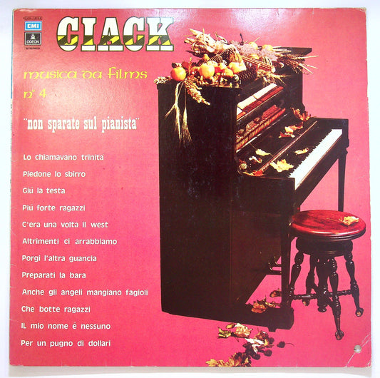 EBOND Ciack Musica Da Films N° 4 - Non Sparate Sul Pianista Vinile V107019