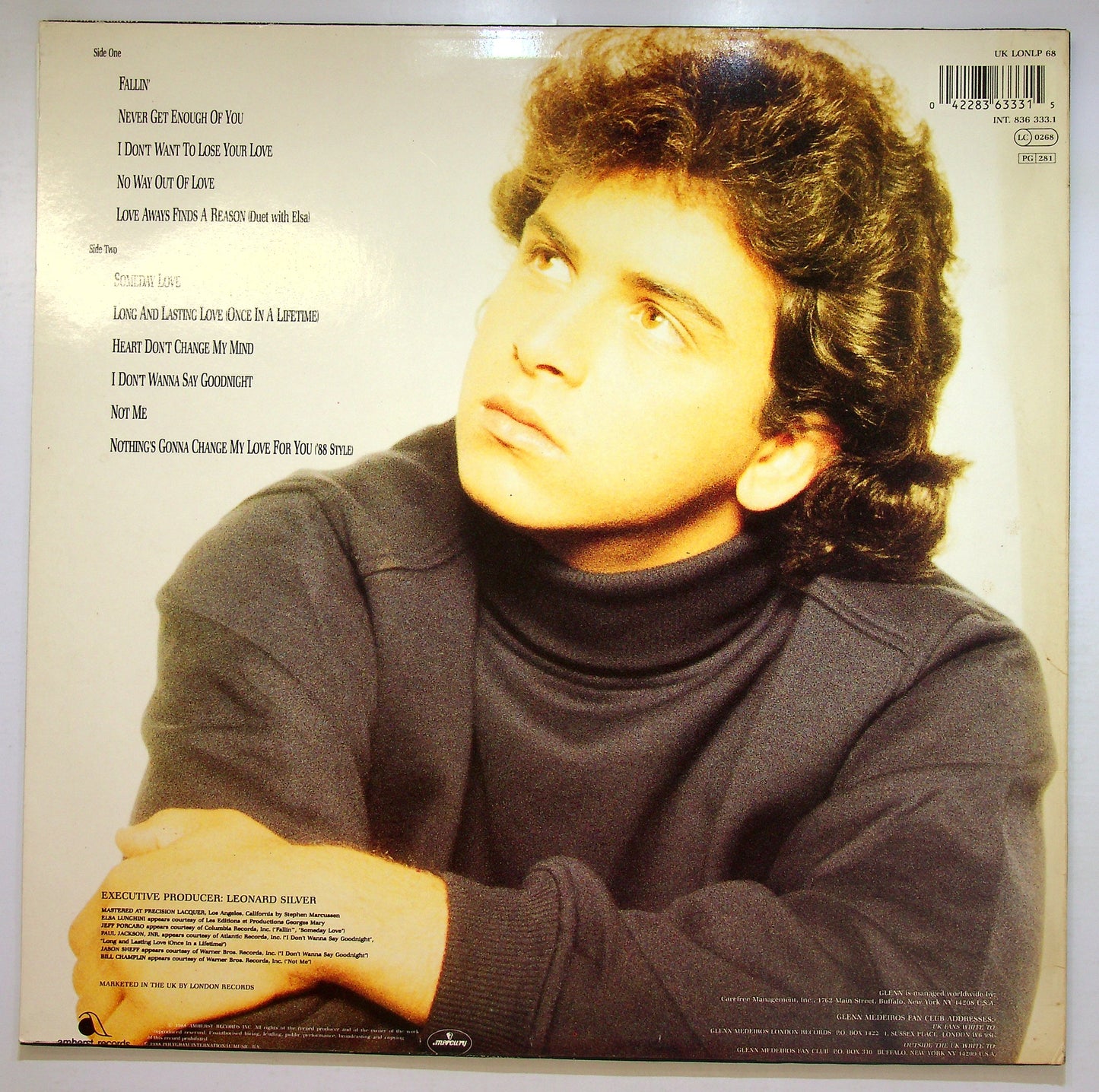 EBOND Glenn Medeiros - Not Me Vinile V107031