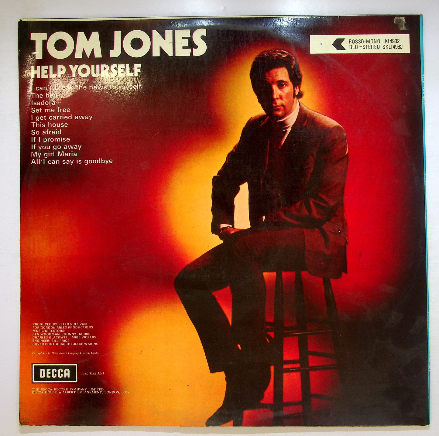 EBOND Tom Jones - Help Yourself Vinile V107076
