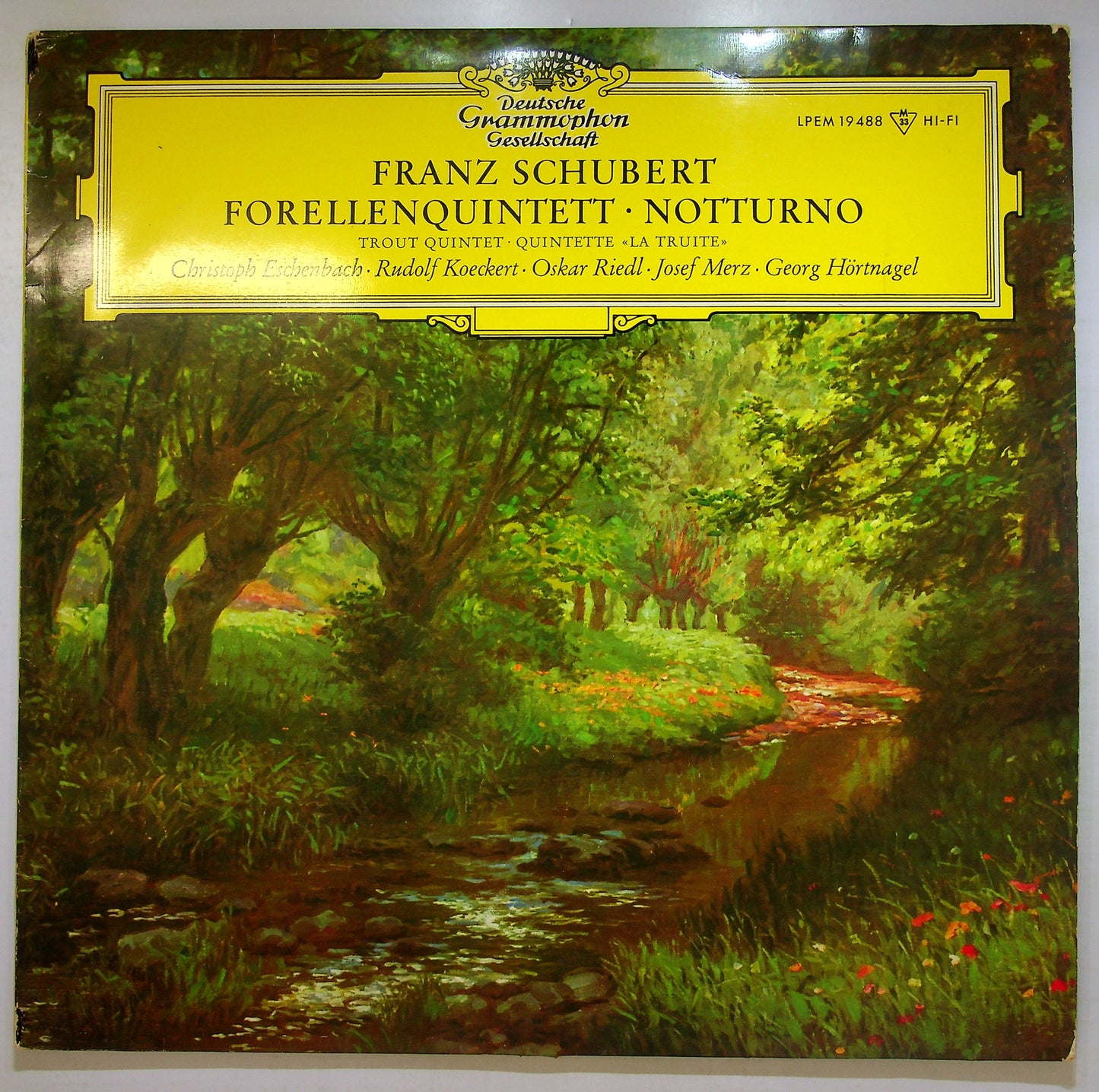 EBOND Franz Schubert - Forellenquintett - Notturno Vinile V107090
