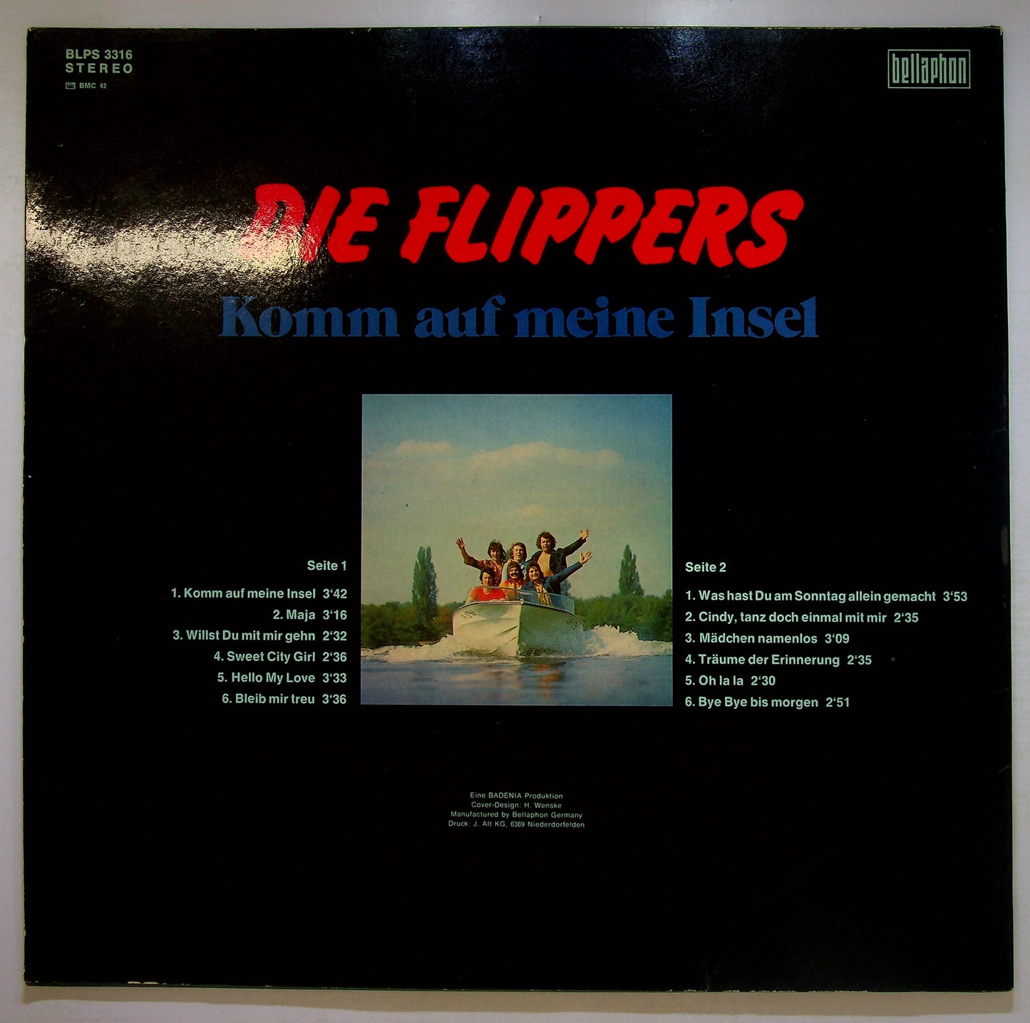 EBOND Die Flippers - Komm Auf Meine Insel Vinile V107103