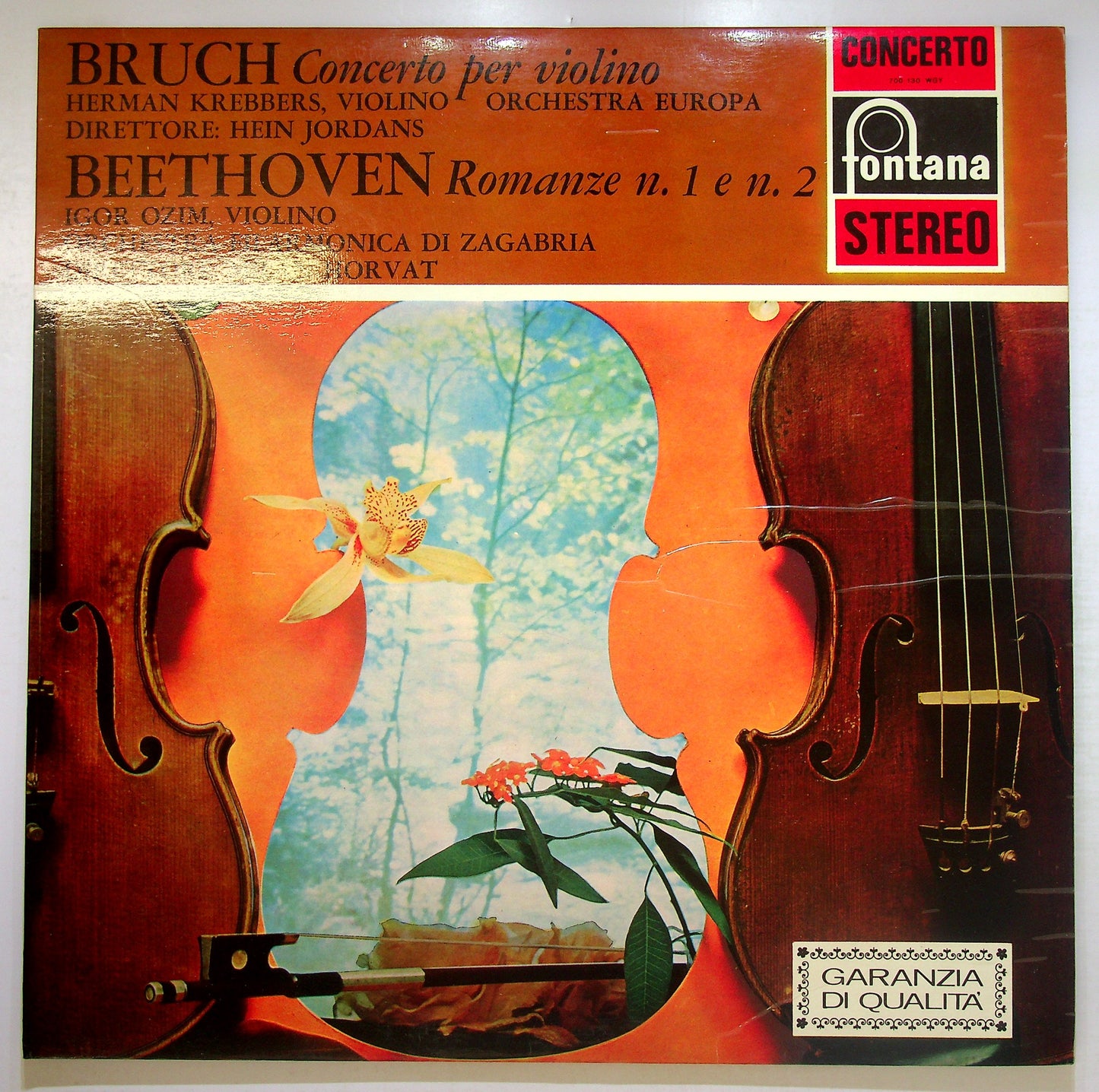 EBOND Bruch - Violinkonzert / Violinromanzen Nr. 1 + 2 Vinile V107107