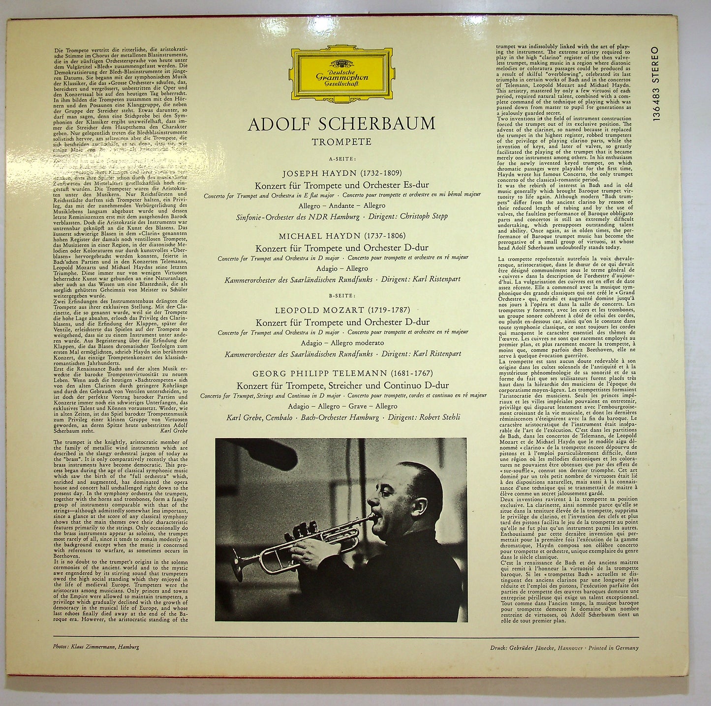 EBOND Adolf Scherbaum - Virtuose Trompetenkonzerte II Vinile V107116