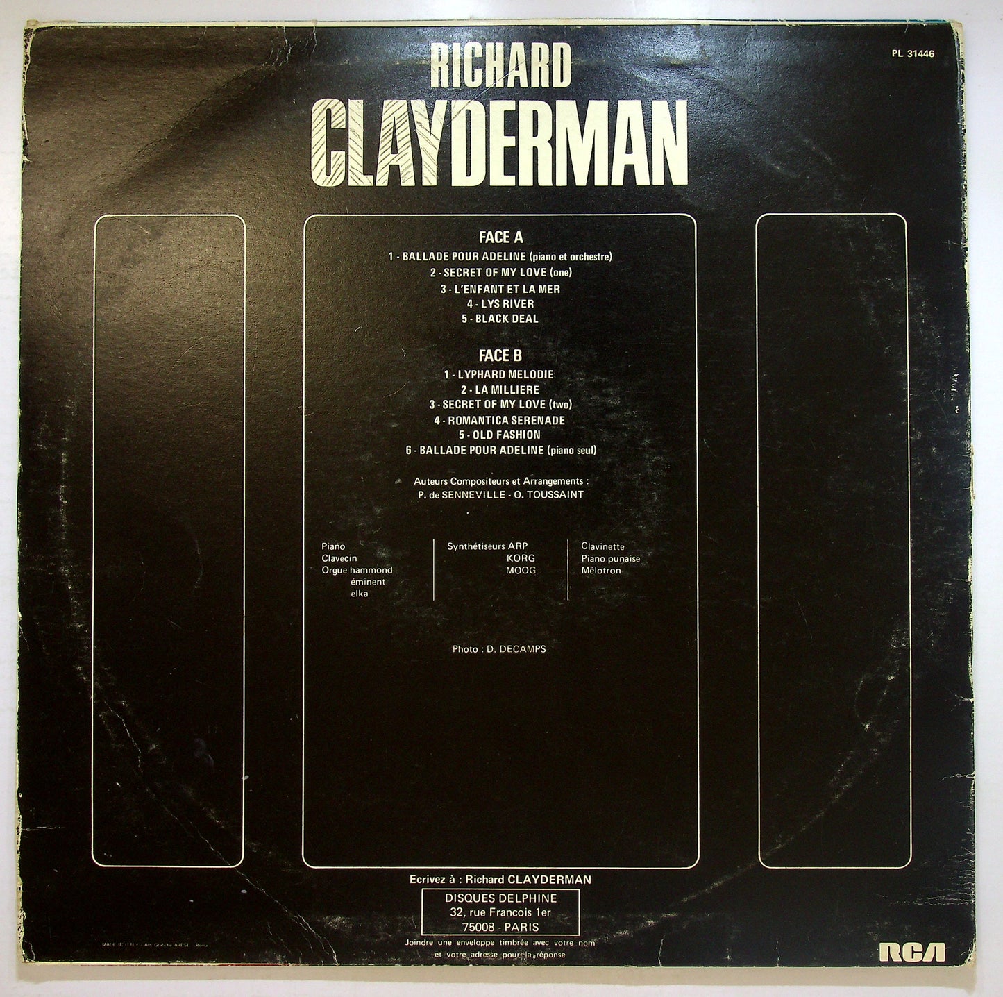 EBOND Richard Clayderman - Richard Clayderman Vinile V107125