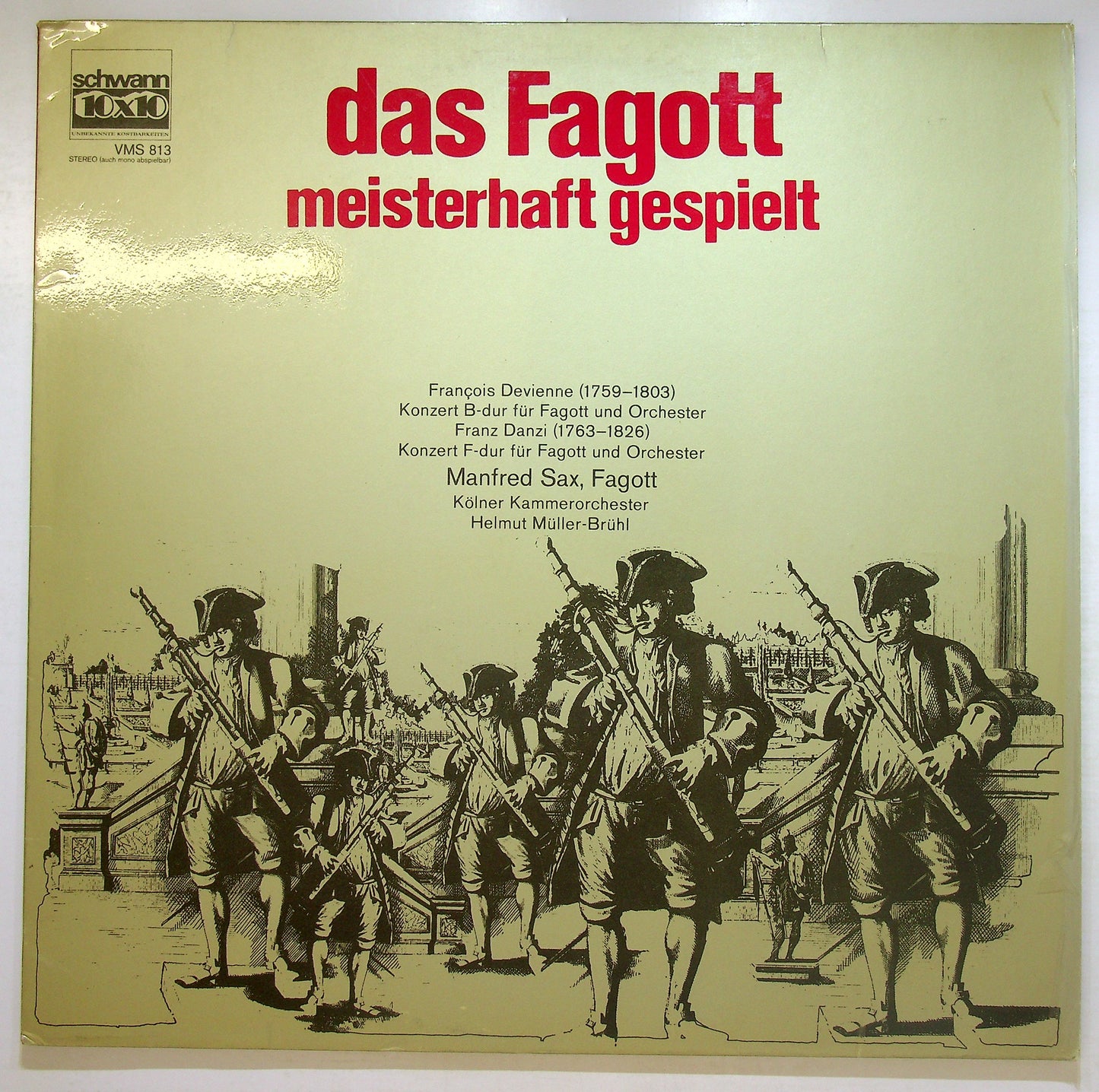EBOND Kolner Kammerorchester - Das Fagott, Meisterhaft Gespielt Vinile V107134