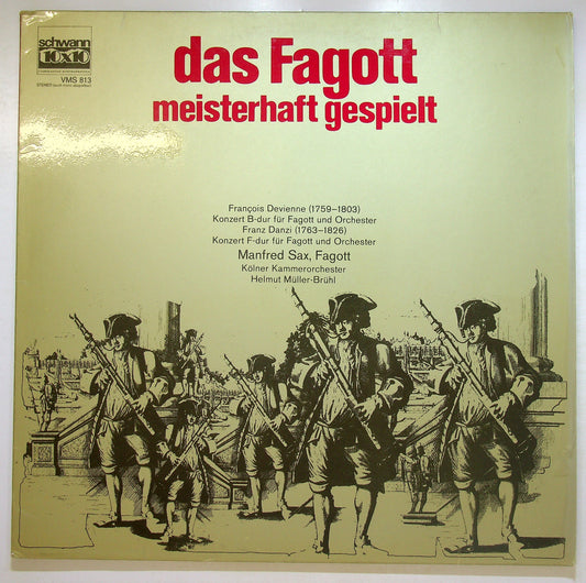 EBOND Kolner Kammerorchester - Das Fagott, Meisterhaft Gespielt Vinile V107134