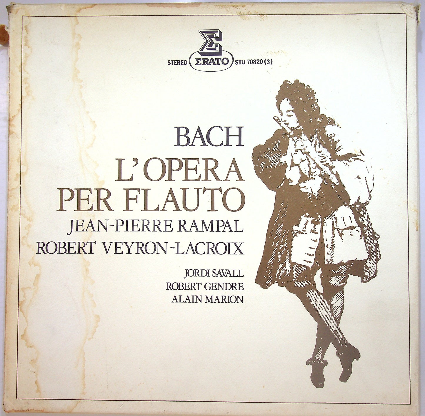 EBOND Bach - L'Opera Per Flauto Vinile V108007