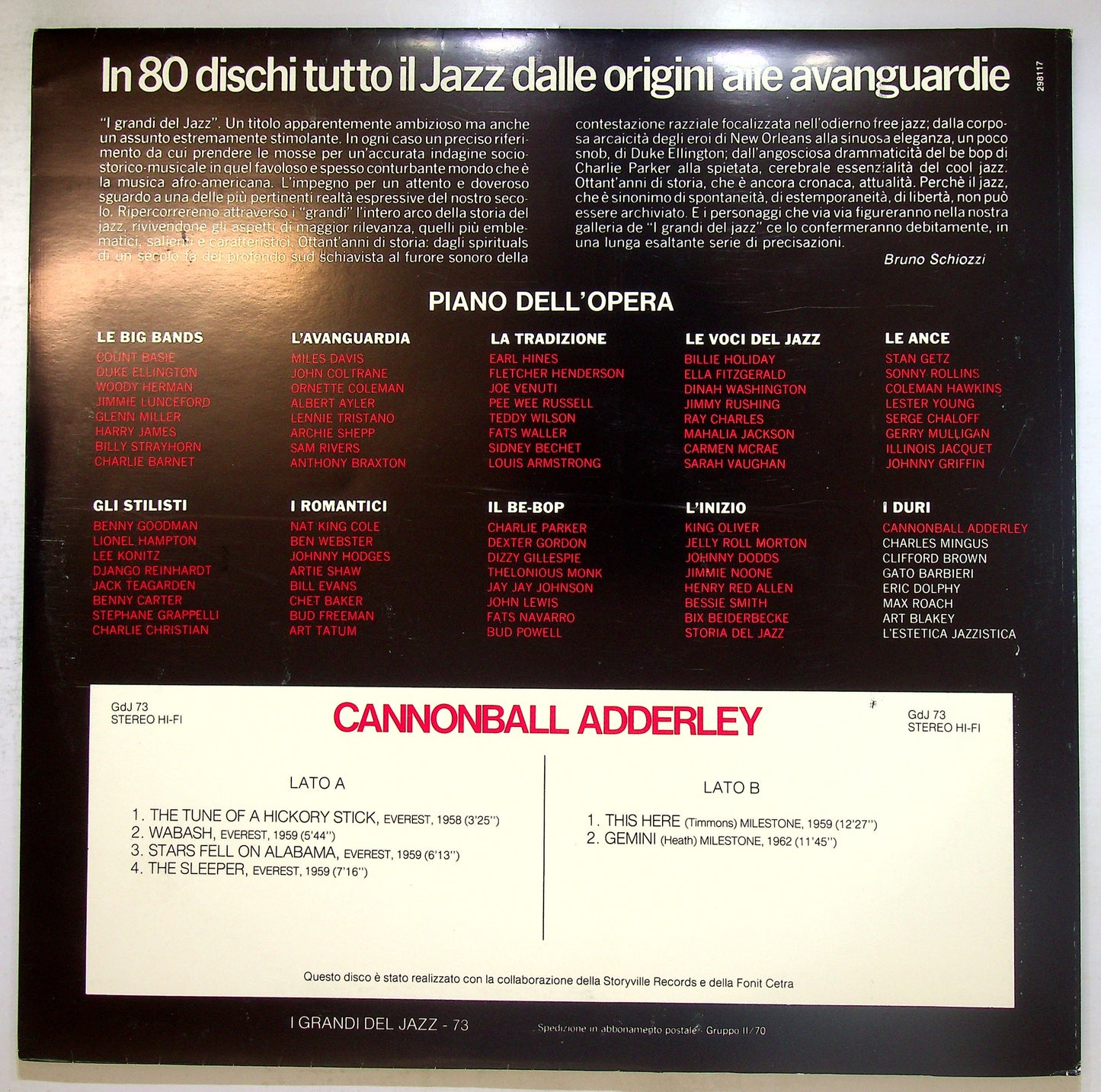 EBOND Cannonball Adderley - Cannonball Adderley Vinile V108045