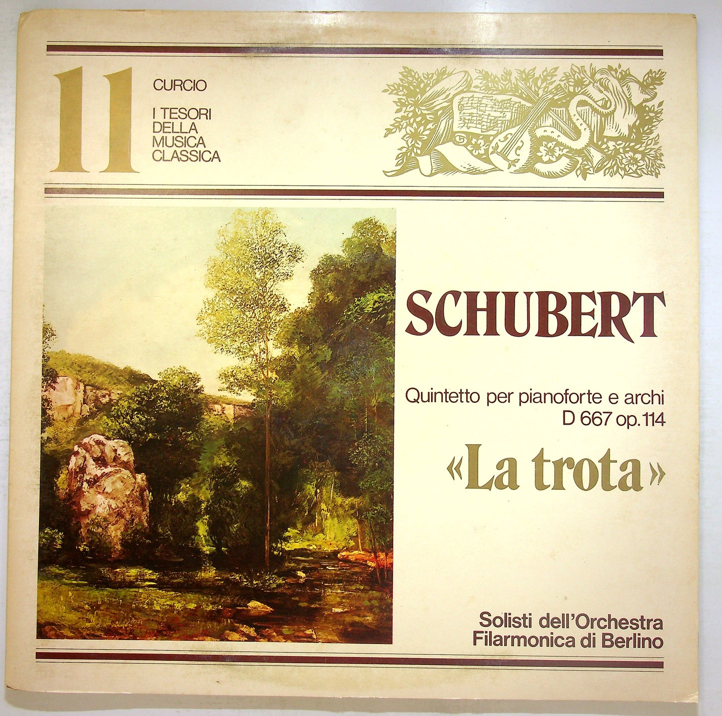 EBOND Quintetto Per Pianoforte E Archi D 667 Op. 114 La Trota Vinile V108055