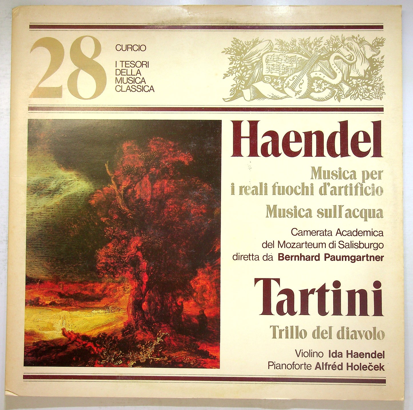 EBOND Haendel / Tartini - Musica Per I Reali Fuochi D'Artificio Vinile V108061