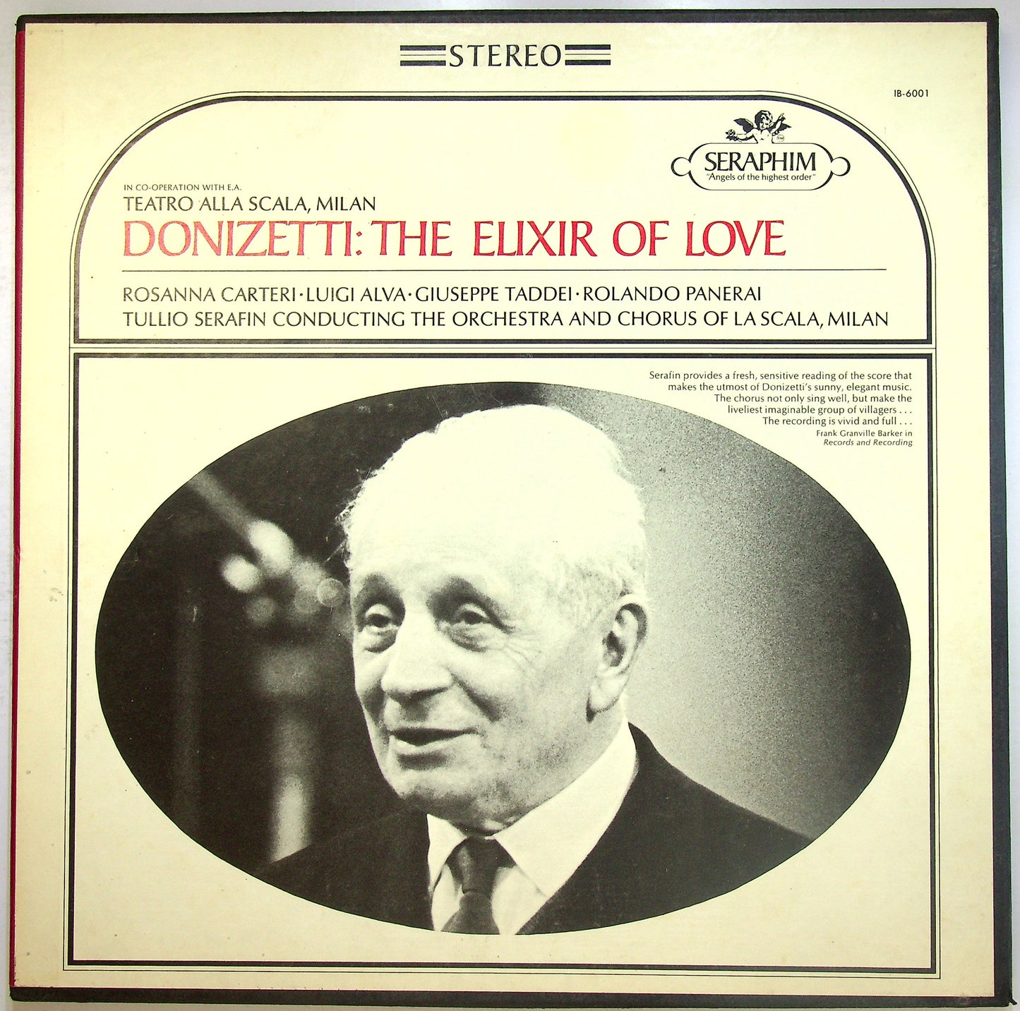 EBOND Donizetti - The Elixir of Love Vinile V108072