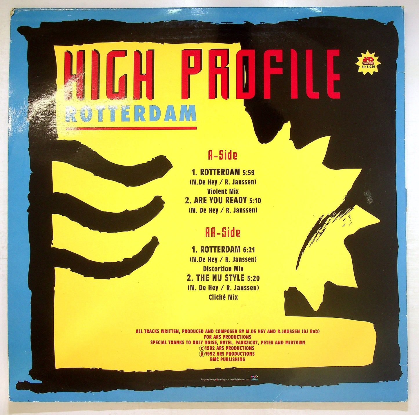 EBOND High Profile - Rotterdam Vinile V109004