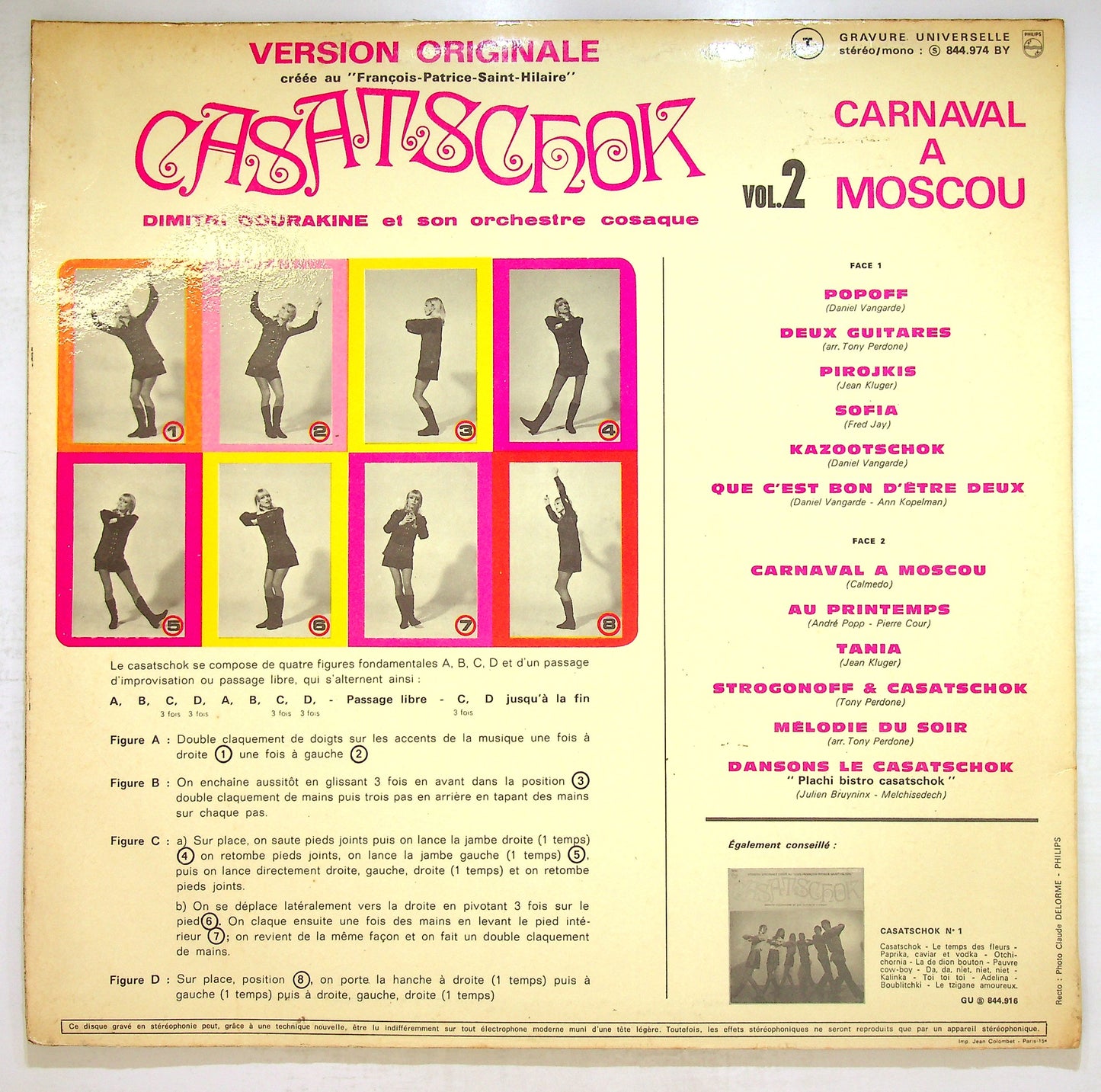 EBOND Dimitri Dourakine Und Sein Orchester - Casatschok Vol.2 Vinile V109007