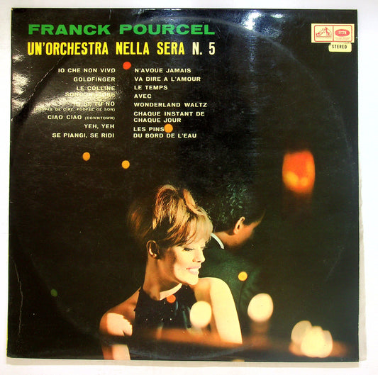 EBOND Franck Pourcel - Un'Orchestra Nella Sera N. 5 Vinile V109009