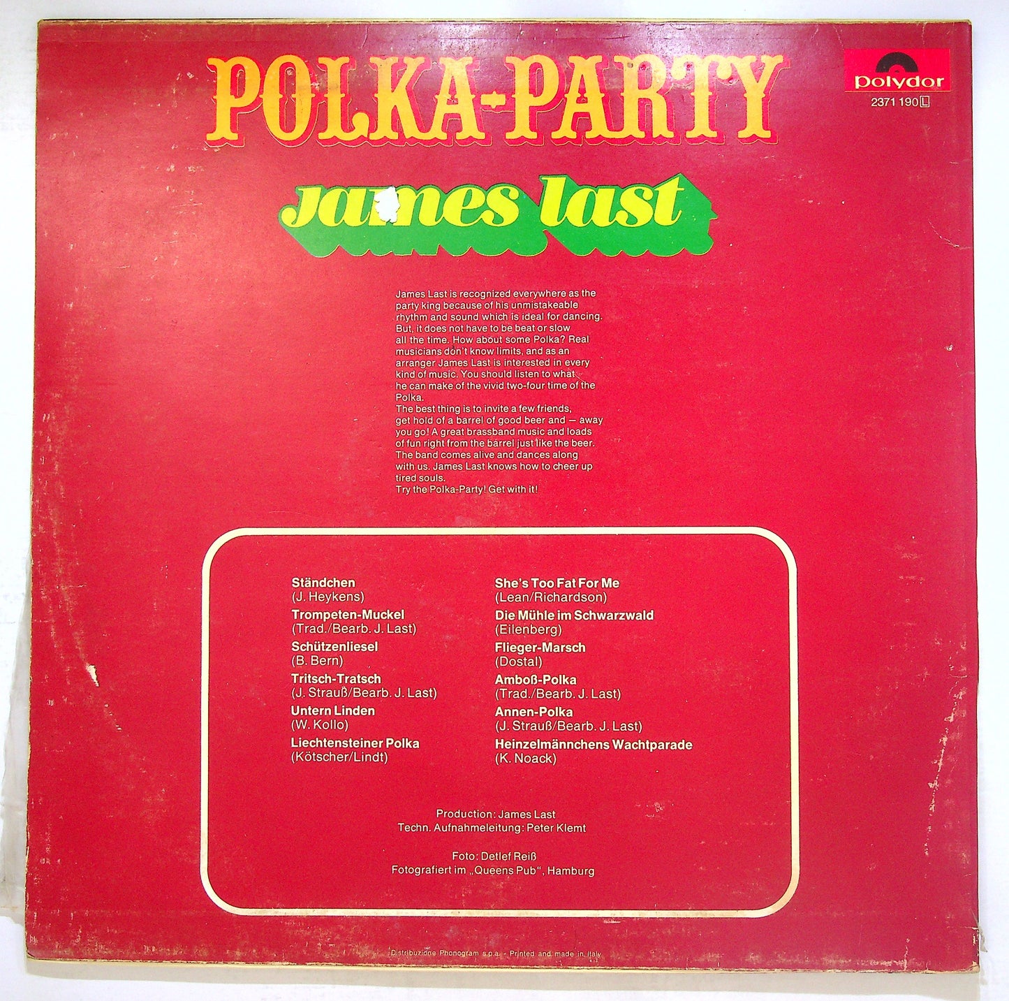 EBOND James Last - Polka-Party Vinile V109011