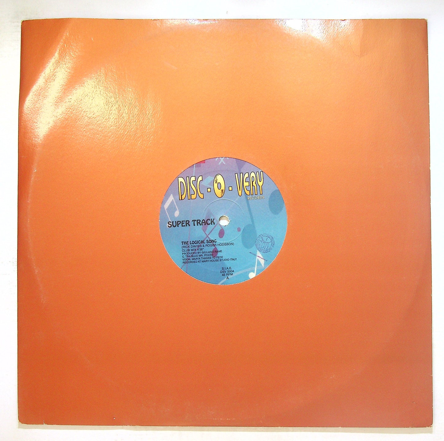 EBOND Supertrack - The Logical Song Vinile V109016