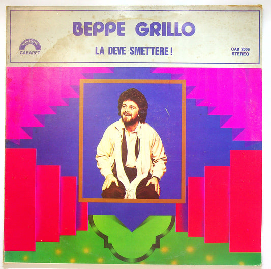 EBOND Beppe Grillo - La Deve Smettere! Vinile V109047